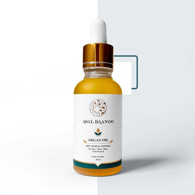 روغن آرگان اصل عسل بانو ۳۰ میلی‌لیتری | ۱۰۰٪ طبیعی